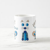 "Ensemble à nouveau" Chat et souris Mug (Centre)