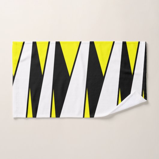 Ensemble abstrait de serviette de papillon de (Serviette à main)