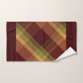 Ensemble abstrait de serviette de salle de bains (Serviette à main)