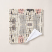 Ensemble abstrait moderne de serviette de tissu de (Gant de toilette)