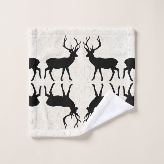 Ensemble animal de serviette de Bath d'art de (Gant de toilette)