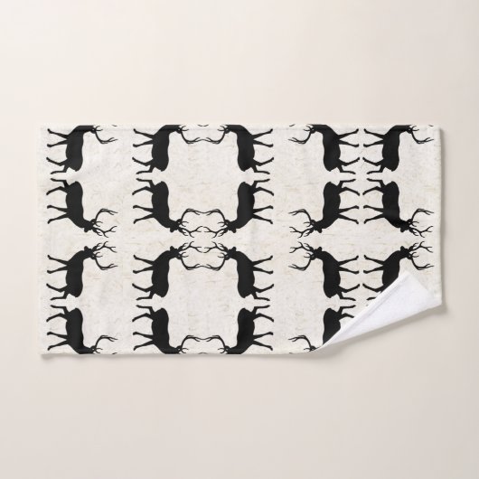 Ensemble animal de serviette de Bath d'art de (Serviette à main)