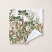 Ensemble botanique de serviette de Bath de fruits (Gant de toilette)