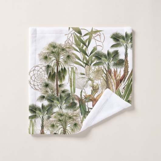 Ensemble botanique de serviette de Bath de fruits (Gant de toilette)