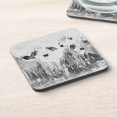 Ensemble Brah-avo de 6 Dessous de verre (Côté gauche)