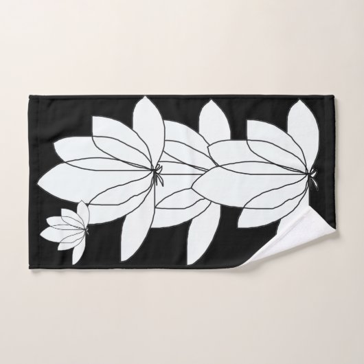 Ensemble Cadeau Clusters Noir (Serviette à main)