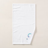 Ensemble-cadeau de bain à monogramme lettre S (Serviette à main)