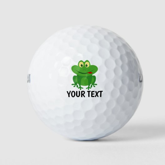 Ensemble-cadeau de balles de golf avec impression (Devant)