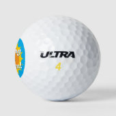 Ensemble cadeau de balles de golf Wilson pour vivr (Logo)