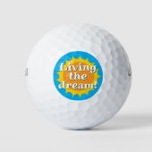 Ensemble cadeau de balles de golf Wilson pour vivr (Devant)