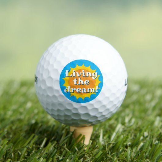 Ensemble cadeau de balles de golf Wilson pour vivr (T-shirt Insitu)
