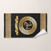 Ensemble-cadeau serviette Trinacria sicilienne (Serviette à main)