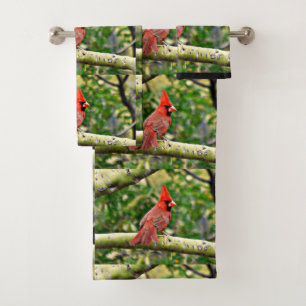 Ensemble cardinal de serviette de Sonoran