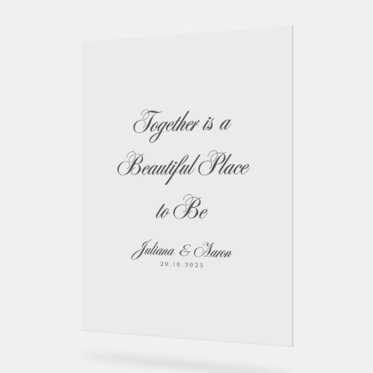 "Ensemble, c'est un bel endroit où être" (Angle)