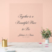 "Ensemble, c'est un bel endroit où être" (Mariage)
