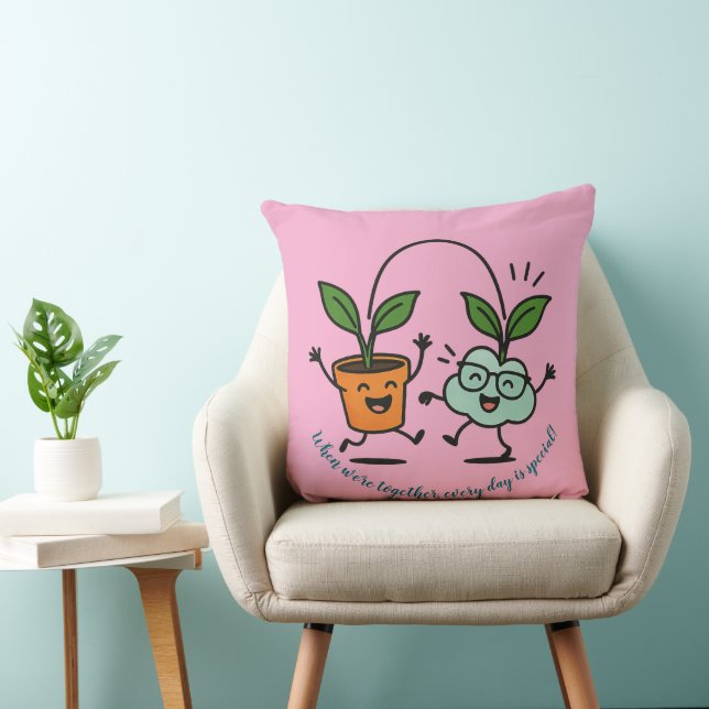 Ensemble, Chaque Jour Est Spécial Coussins de Plan (Chaise)