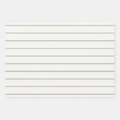 Ensemble coordonné trio de papier cadeau moderne s (Devant 3)