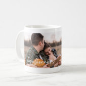 Ensemble Couples Photo Mug Avec Noms (Devant gauche)