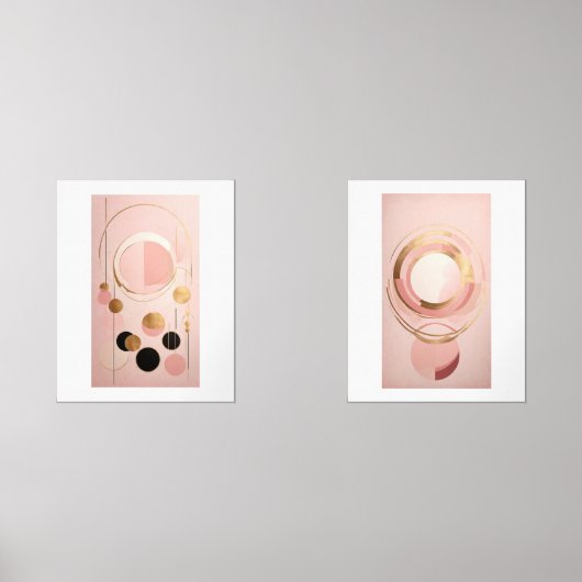 Ensemble d'affiches d'art abstrait géométrique min (Recto)