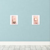 Ensemble d'affiches d'art abstrait géométrique min (Parquet)