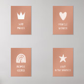 Ensemble d'affiches du fabricant Boho Way 4 (Recto)