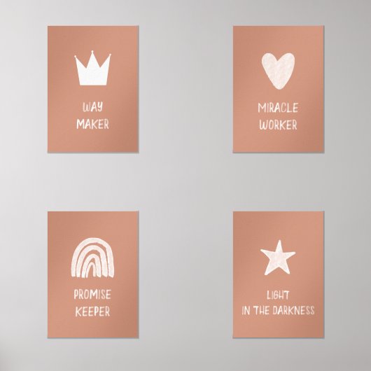 Ensemble d'affiches du fabricant Boho Way 4 (Recto)