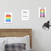 Ensemble d'affiches éducatives et d'imprimés scola (Chambre à coucher)