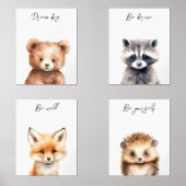 Ensemble d'animaux de bois de la ferme (Recto)