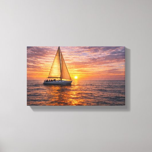 Ensemble d'art mural sur toile côtière Décoration  (Recto)