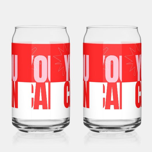 Ensemble d'articles de boisson en verre de Can imp (Gauche)