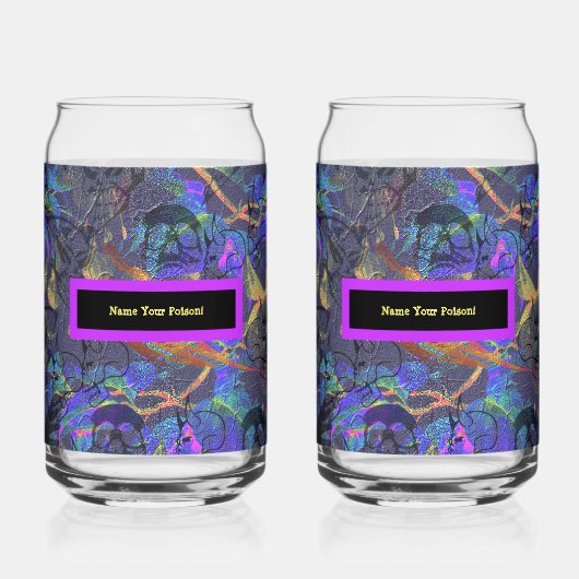 Ensemble de 2 Nom Votre Poison (Recto)