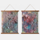 Ensemble de 2 tapisseries d'art abstrait (Double)