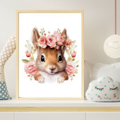 Ensemble De 3 Animaux Boisés Pink Girl Prinsery