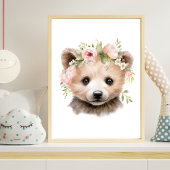 Ensemble De 3 Animaux Boisés Pink Girl Prinsery