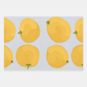 Ensemble de 3 feuilles de papier-cadeau (Devant)