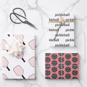 Ensemble de 3 feuilles d'emballage de pickleball r