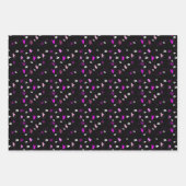 Ensemble de 3 feuilles plates de papier cadeau (Devant 2)