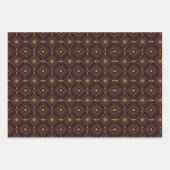 Ensemble de 3 feuilles plates de papier cadeau (Devant 3)
