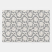 Ensemble de 3 feuilles plates de papier cadeau en  (Devant 2)