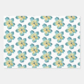 Ensemble de 3 feuilles plates de papier d'emballag (Devant)