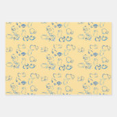 Ensemble de 3 feuilles plates de papier d'emballag (Devant 2)