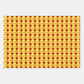 Ensemble de 3 feuilles plates de papier d'emballag (Devant 2)