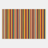 Ensemble de 3 feuilles plates de papier d'emballag (Devant)