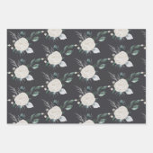 Ensemble de 3 feuilles plates de papier d'emballag (Devant 2)