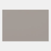 Ensemble de 3 feuilles plates de papier d'emballag (Devant)