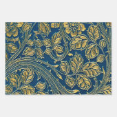 Ensemble de 3 feuilles plates de papier d'emballag (Devant)