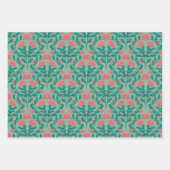 Ensemble de 3 feuilles plates de papier d'emballag (Devant)