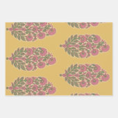 Ensemble de 3 feuilles plates de papier d'emballag (Devant 2)