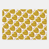 Ensemble de 3 feuilles plates de papier d'emballag (Devant 2)