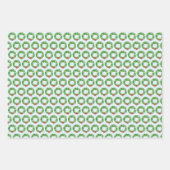 Ensemble de 3 feuilles plates de papier d'emballag (Devant 2)